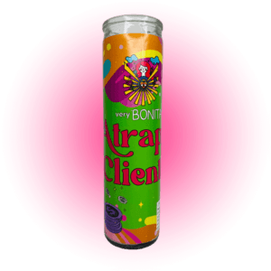 Veladora para Negocios o Emprendedores, con esta veladora no te faltaran los clientes.